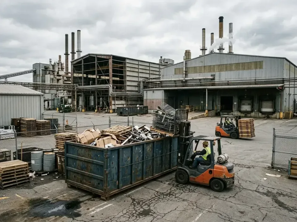 industrial-factory-scrap-conta-003 — frequently asked questions, Cheap Roll-off Dumpster Rentals in La Grange, IL